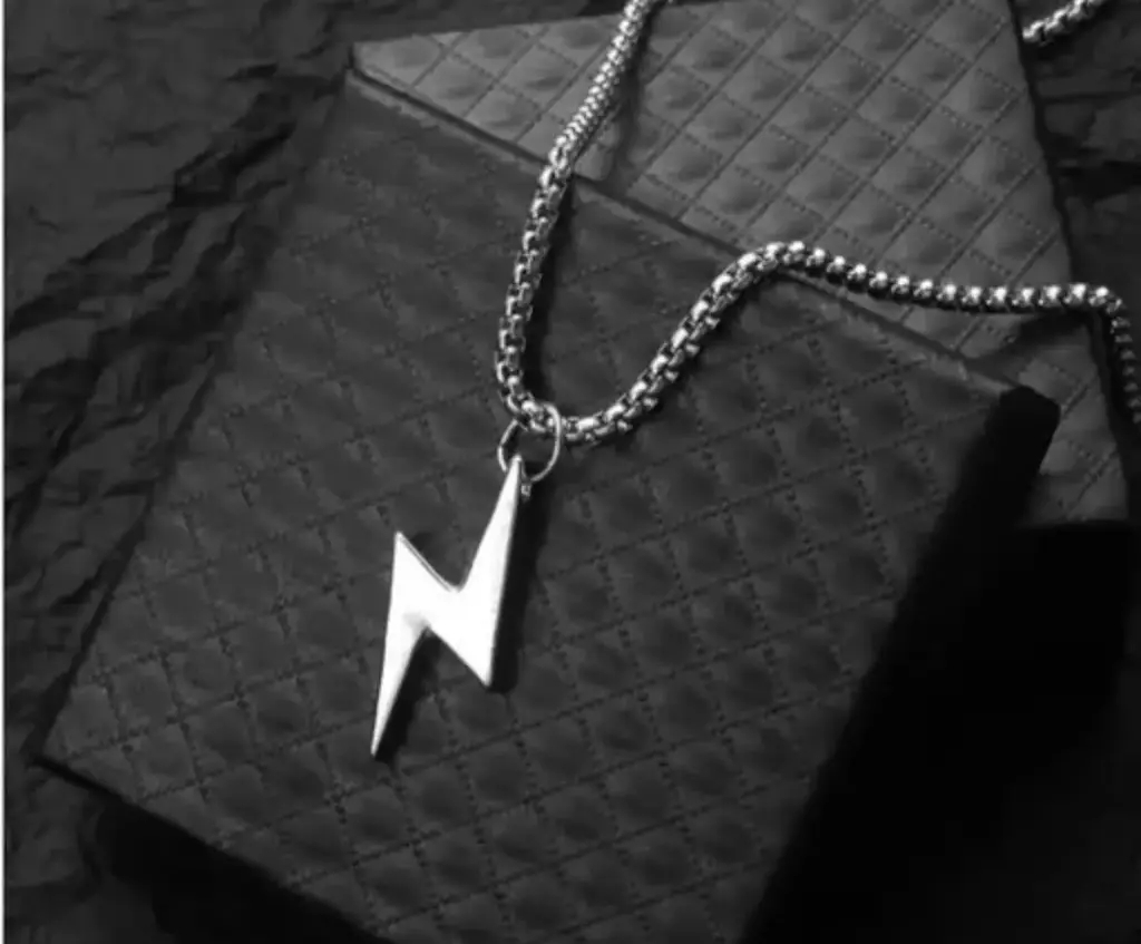 Bold and Electrifying || Lightning Bolt Pendant
