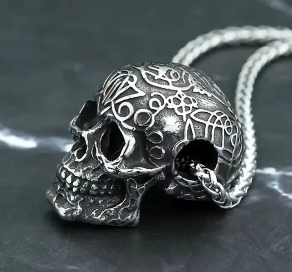 Men's Pendant || Skull Pendant || Pendant For Boys
